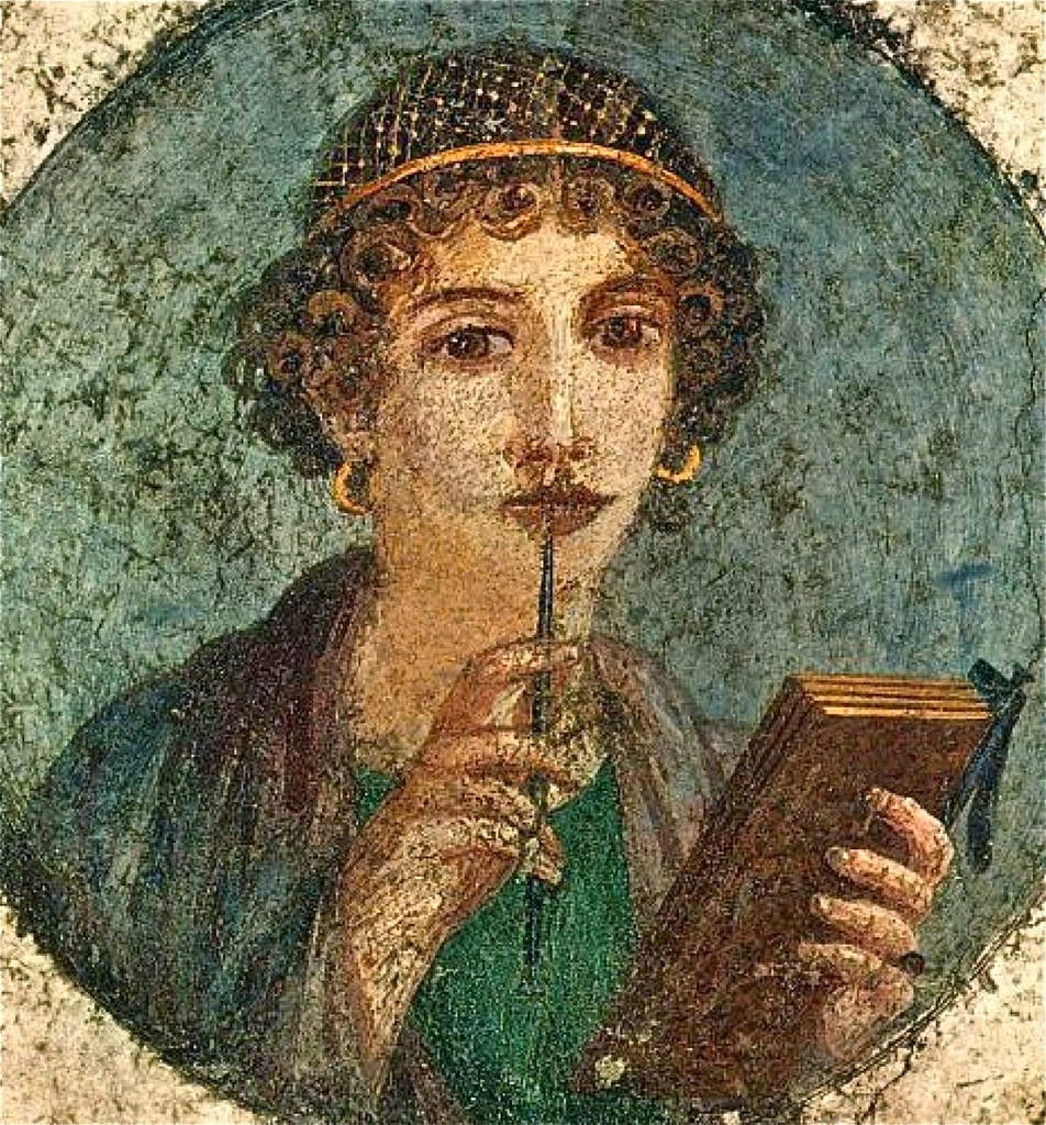 上图:庞贝城壁画上一位精心打扮的罗马妇女。彼得写了《彼得前书》之后十多年,维苏威火山于主后79年爆发,这幅壁画和城里精心打扮的妇女们都被埋在火山灰下,没有一样能存到永远。正如彼得所说的:「你们不要以外面的辫头发,戴金饰,穿美衣为妆饰,只要以里面存着长久温柔、安静的心为妆饰;这在神面前是极宝贵的」(彼前三3-4)。