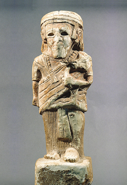 上图:主前8世纪的亚扪王Yerah Azar的雕像。